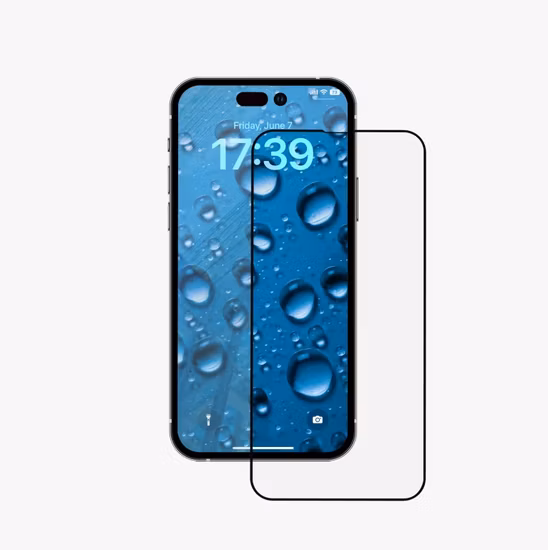 2.5D HD Clear Phone Screen Protector for iPhone14 PRO 9h Tempered Glass Anti-Scratch Hydrogel Screen Protector