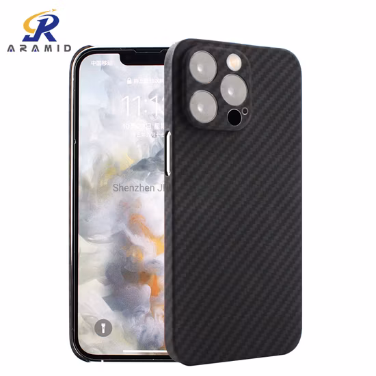 아이폰 13 프로 휴대 전화 액세서리 군사 학년 쉘에 대한 아라미드 섬유 휴대 전화 케이스에 대한 도매 럭셔리 전화 케이스