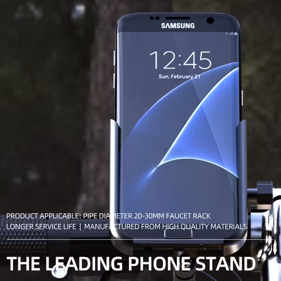 조정 가능한 방수 오토바이 스쿠터 모바일 스탠드 오토바이 전화 홀더